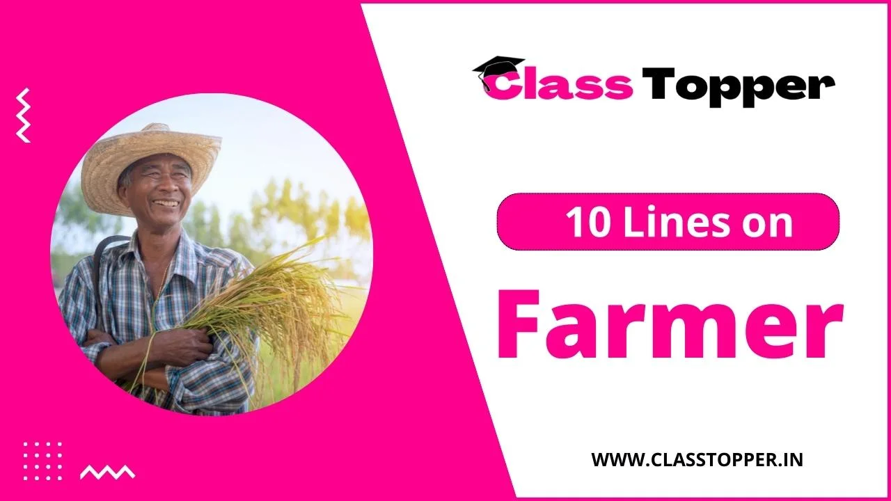 10 Lines on Farmer in Hindi
