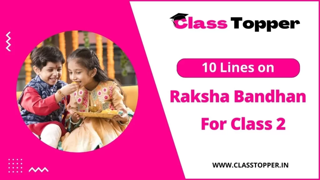 Raksha Bandhra for Class 2