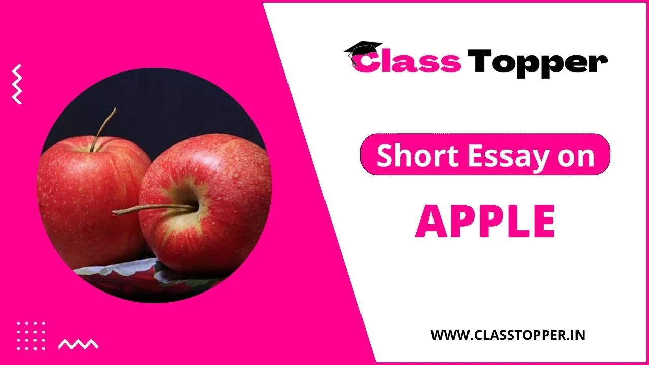 Best Short Essay on Apple for Students | सेब पर 10 लाइन