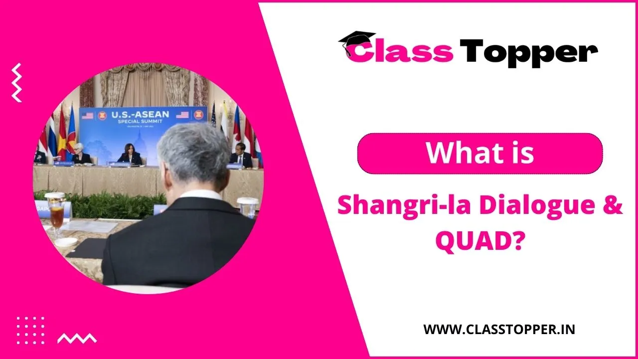 What is Shangri-la dialogue and QUAD?