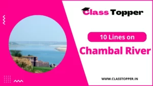 चम्बल नदी पर 10 लाइन | 10 Lines on Chambal River in Hindi