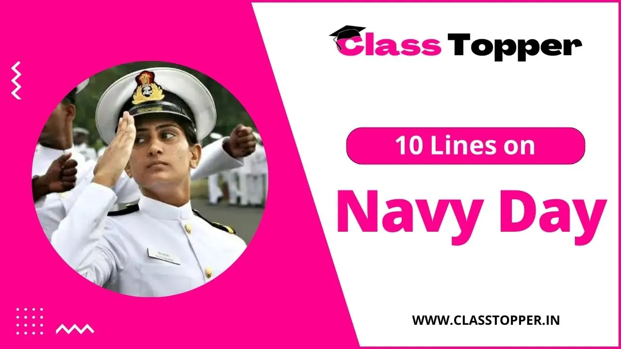 10 Lines on Navy Day