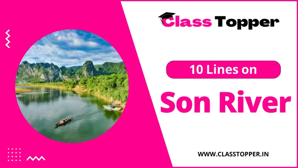 10 Lines on Son River in Hindi