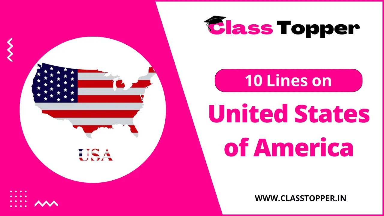 10 Lines on United States of America
