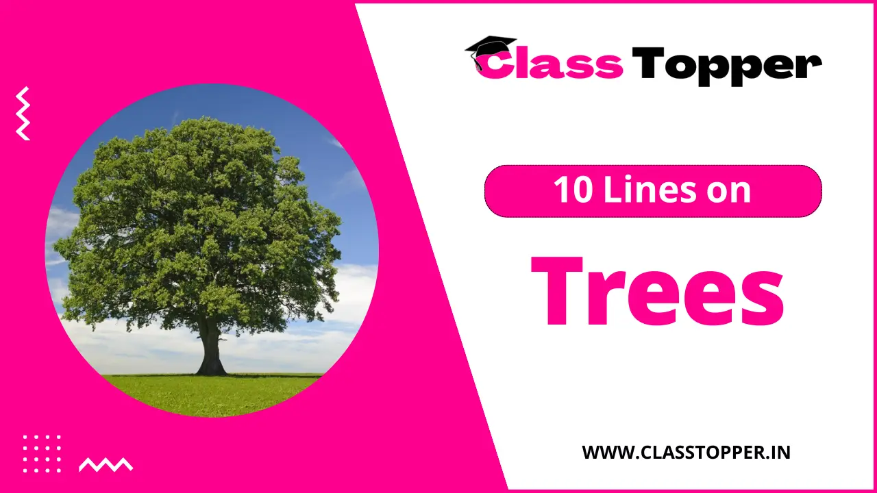 10 Lines on Trees for Children and Students